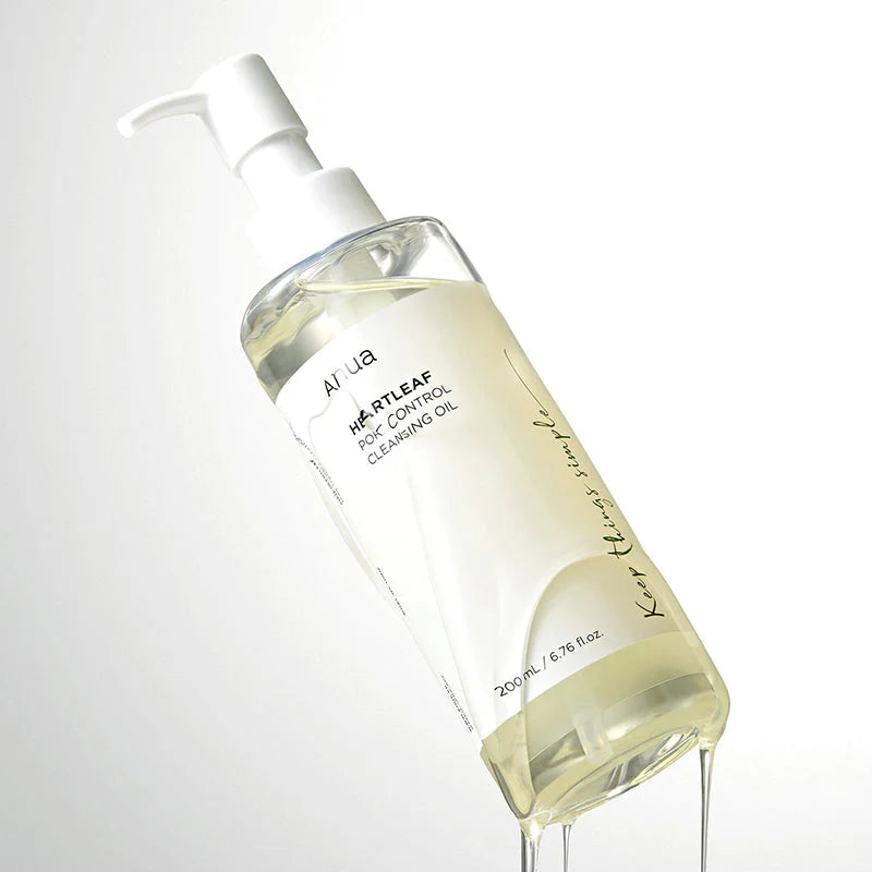 ANUA Heartleaf Pore Control Cleansing Oil - Purify & Refresh Your Skin