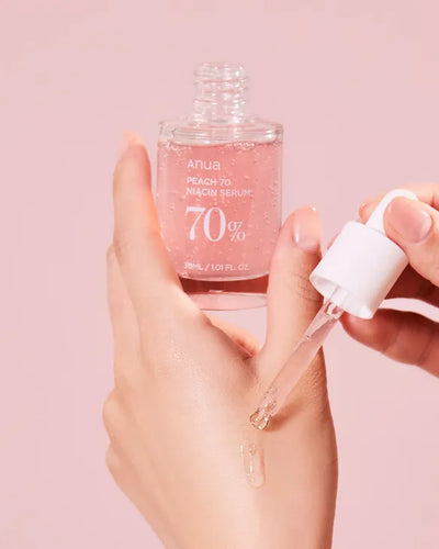 ANUA Peach 70% Niacinamide Serum - Brightening & Hydrating Skin Solution