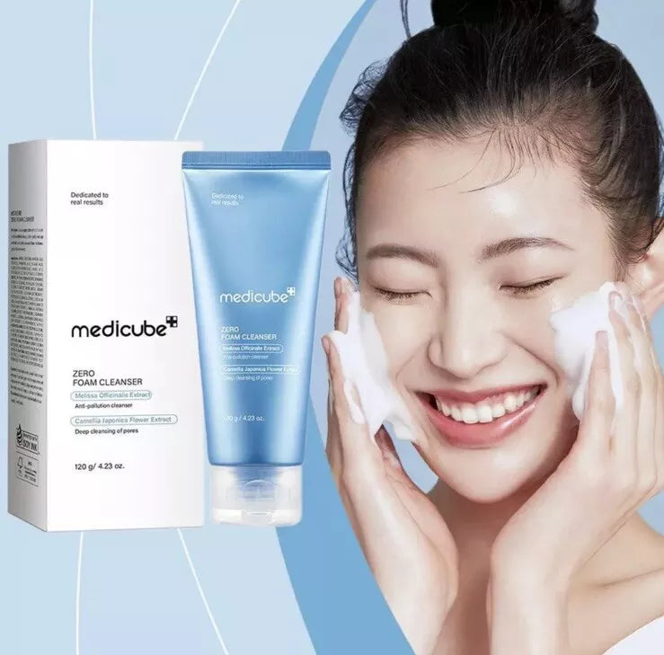 MEDICUBE Zero Foam Cleanser – Deep Pore Cleansing & Refreshing Skin Care